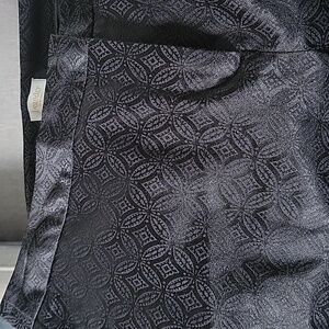 Laundry By Shelli Segal Print Black Ankle Dress‎ Pants Womens Size 14